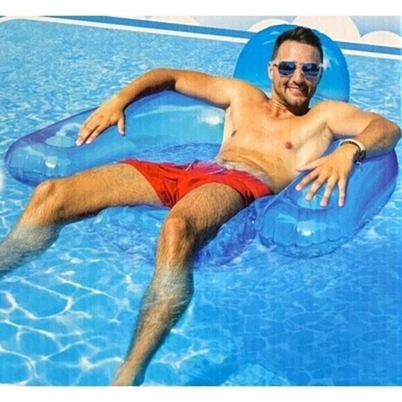 Summer Eclipse. Large Floating Chair for‎ Pool Water Chill-Out Relaxing Float - Picture 1 of 5